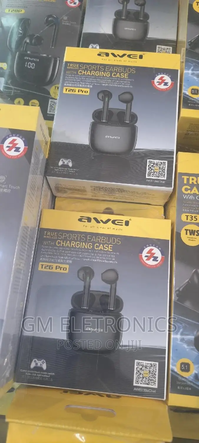 Awei T26pro Wireless Earbuds.