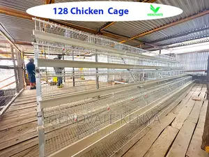 4 Tiers 128 Birds Layer Chicken Cage