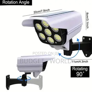 Solar Light Motion Sensor -Security Dummy Camera.