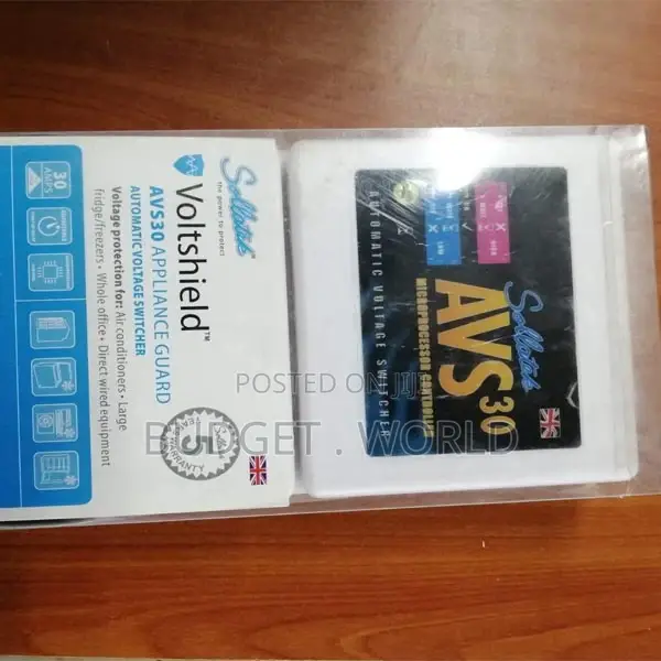 Avs 30, New Automatic Voltage Stabilizer-Sollatek.