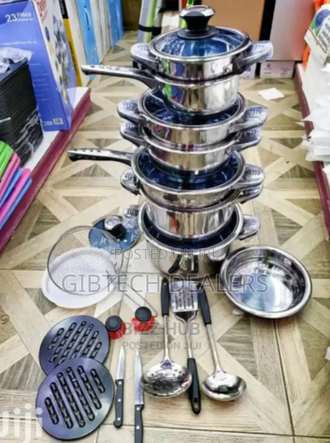 Marwa Stainless Steel Cookware Set 30pcs