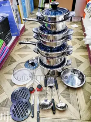Marwa Stainless Steel Cookware Set 30pcs