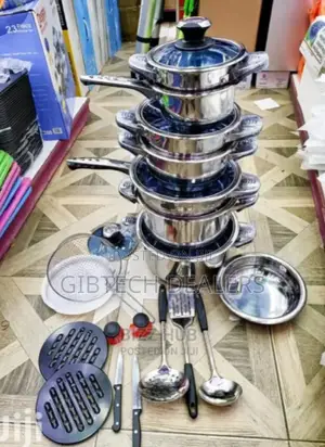 Marwa Stainless Steel Cookware Set 30pcs Now Available