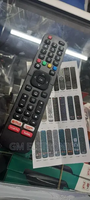 Hisense L 1335V Universal Smart TV Remote.