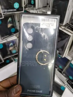 Case for Samsung Galaxy Z Fold 5 Case With Ring, Built in Fr