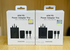 Samsung 65W 3-Port Super Fast Charging Wall Charger