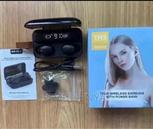 Bluetooth Wireless Earbuds (With Mini Power-Bank)