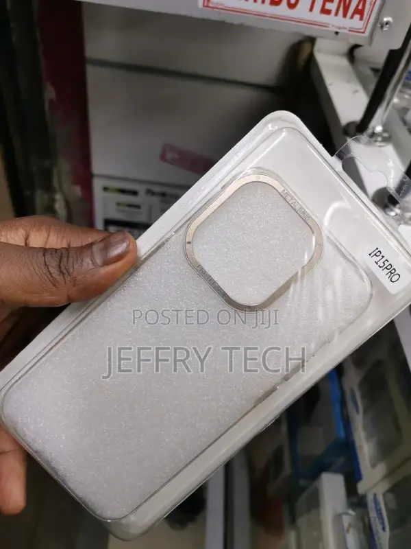iPhone 15 Case With Clear Camera Protruding Nickel Lac
