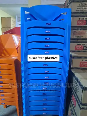 Diamond Plastic Chairs in Blue