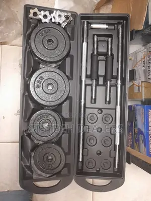 Adjustable Dumbbells 50kg With Armbells