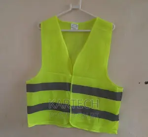 Yellow Reflector/ Reflective Vest - 80 GSM