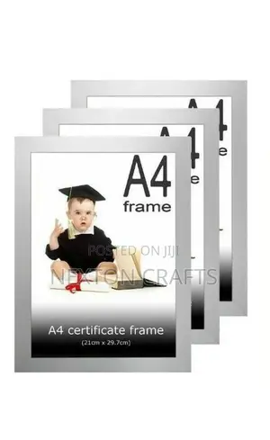 A4 White Photo Picture Frames Certificate