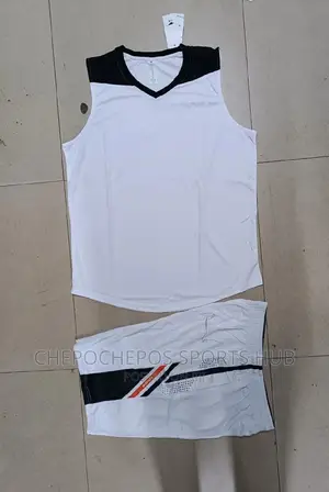 White Quality Basketball Jersey