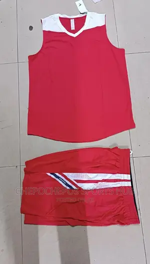 Red Quality Basketball Kit