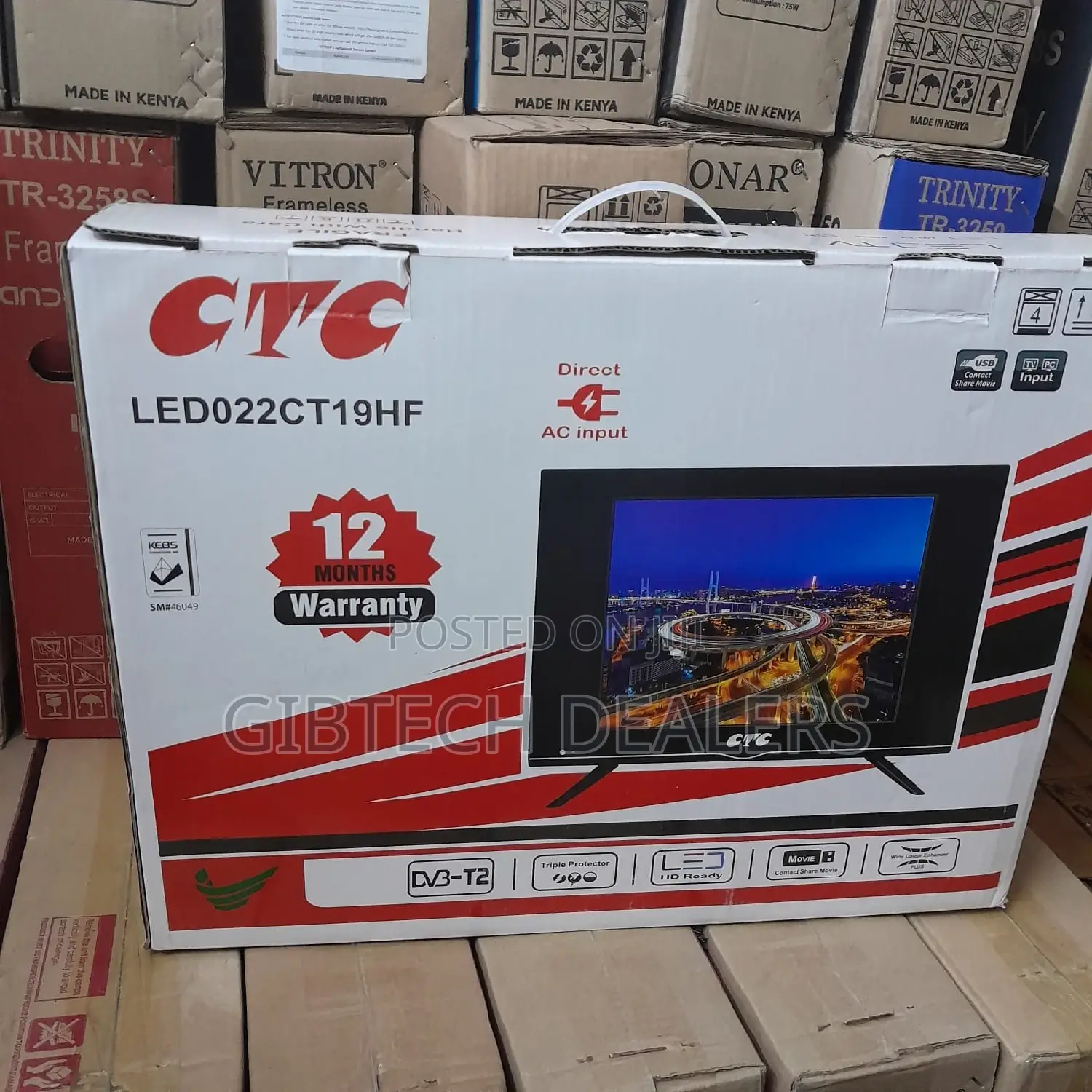 CTC 22" Digital Tv
