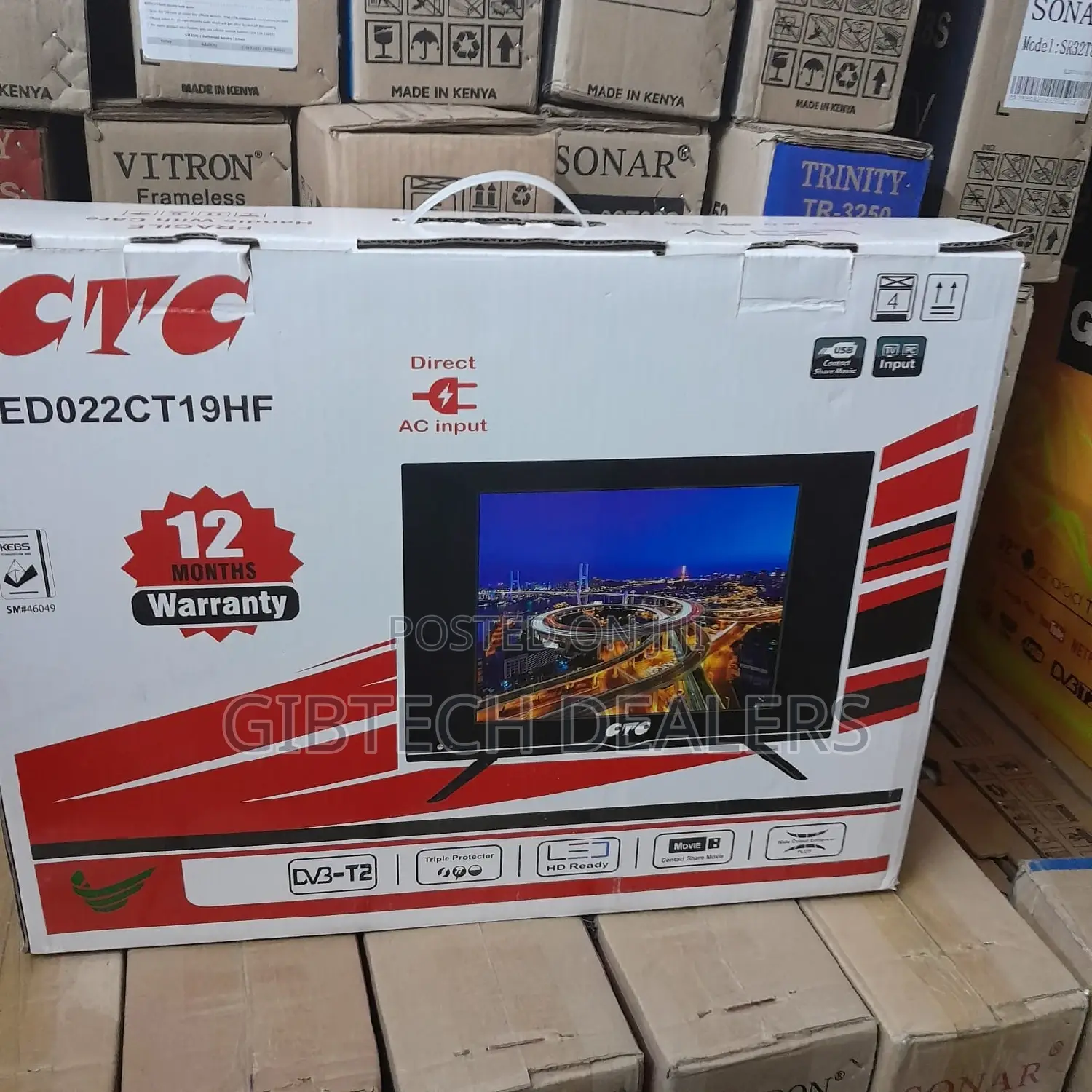 CTC 22" Digital Tv