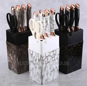 *7pc Marble Profile Knife Set