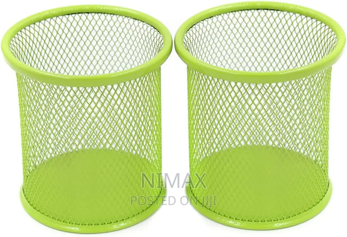 Coloured Mesh Pen Holders