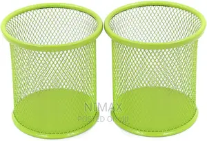 Coloured Mesh Pen Holders
