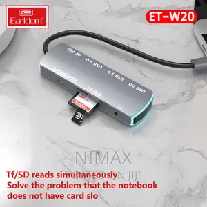 8 in 1 USB C Multi-Function Adapter W20