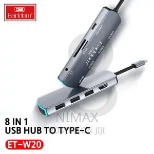 8 in 1 USB C Multi-Function Adapter W20