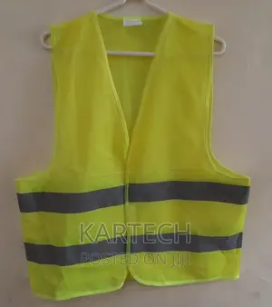 100 GSM Printable Reflective Vest - Red