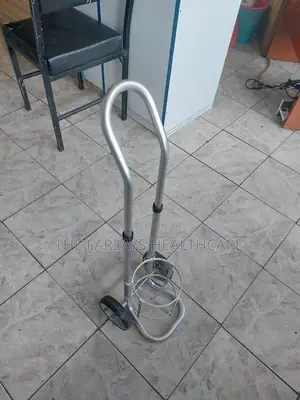 Oxygen Cylinder Trolley.