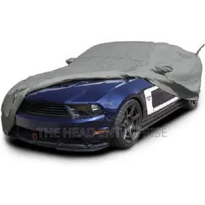 Gray Colored Silver Coated Car Cover
