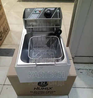 Nunix DF-6S Electric Single Deep Fryer - 6 Litres