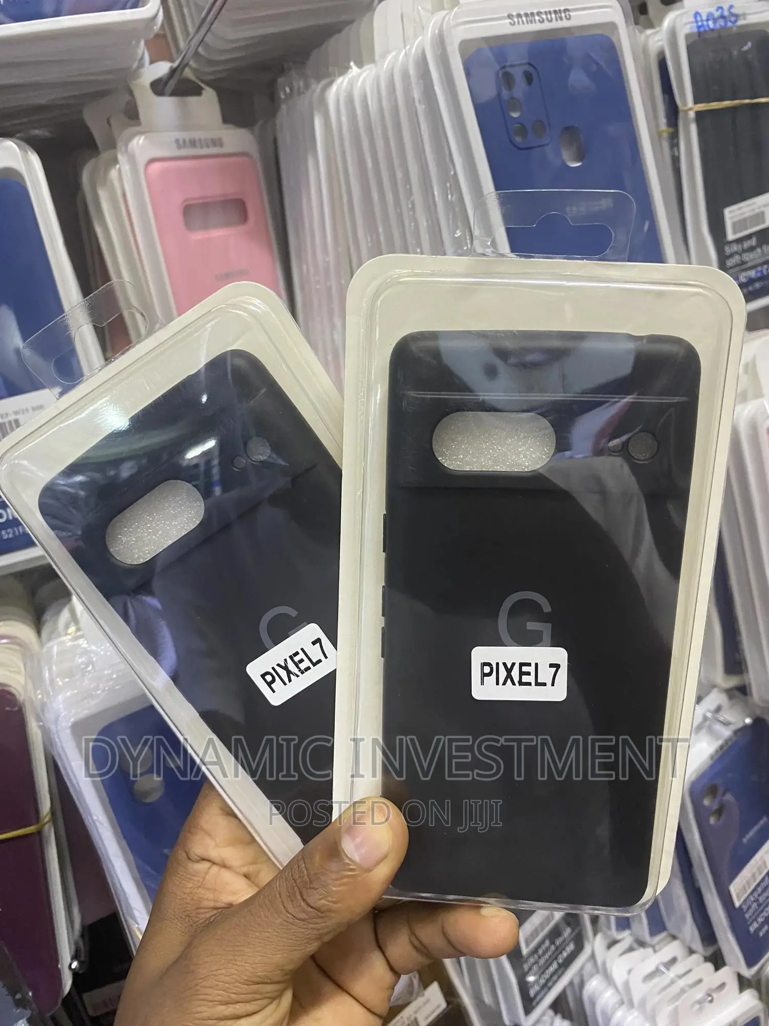 Google Pixel 7 Black Silicone Case/Cover