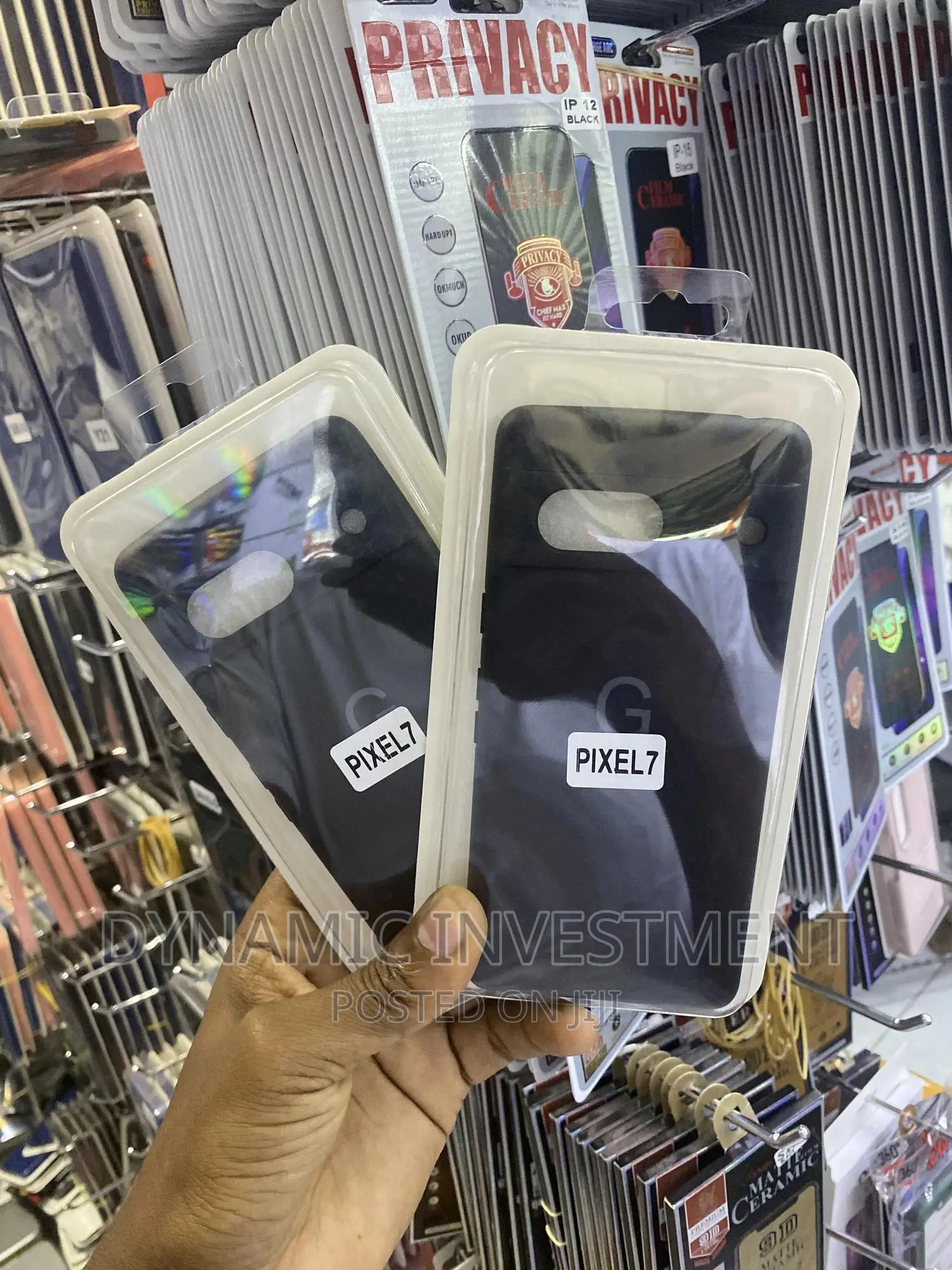 Google Pixel 7 Black Silicone Case/Cover