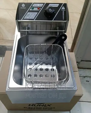 6 LTRS Nunix Electric Single Deep Fryer
