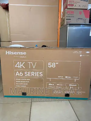 Hisense 58inch Smart Tv Uhd Frameless 4kvtv