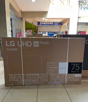 LG 75" Ur8000 Uhd Smart TV With Magic