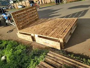 Pallet Bed- 5*6 Pallet Bed With Drawers. (HM1)