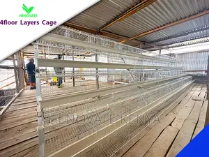 128 Birds Chicken Layers Cage in Kenya(Ruiru).