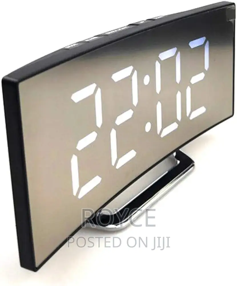 Digital Alarm Clock-(7")