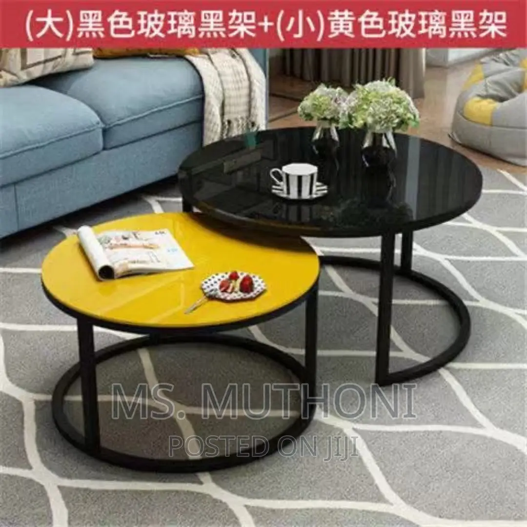 *Glass Nesting Tables