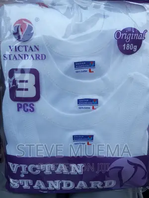 A Set of 3 Cotton Vests.