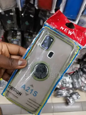 SAMSUNG Galaxy A21s Smoke Case With Ring Stand