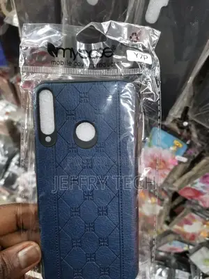 Leather Case Back Cover Compatible for Huawei Y7P / P40 Lit