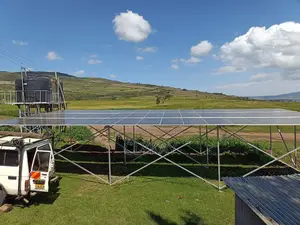 Borehole Solar Pump Installation Solar Panels