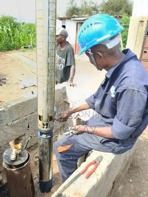 Borehole Solar Pump Installation Solar Panels