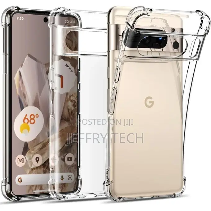 Ultra-Clear Back Cover Case for Google Pixel 8 Pro - Crystal