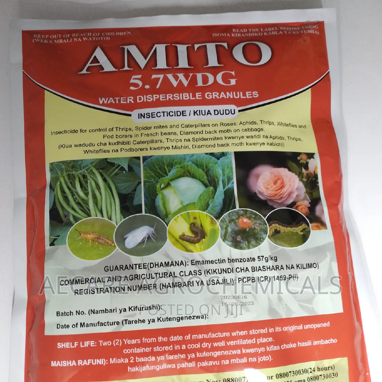 Amito 5.7wg Fall Army Worms Insecticide 1kg