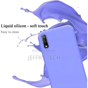 Silicone Case Microfiber Lining Cover for Huawei Y9S