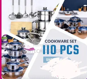 Best Quality Marwa 110pcs Cookware Set