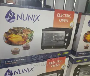 Nunix Electric Oven With Rotisserie 20 L