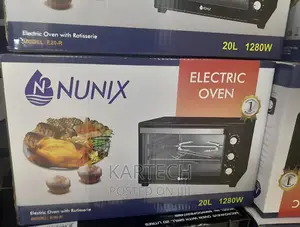 20 LTRS Nunix Electric Oven With Rotisserie