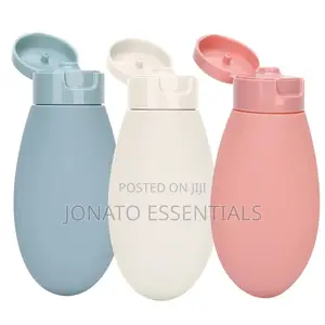3pc Travel Refill Bottles for Shampoo, Shower Gel or Lotion
